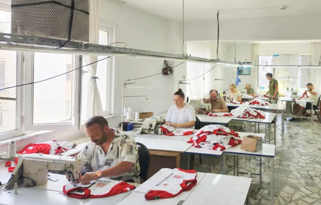 Usine de vêtements en Turquie
